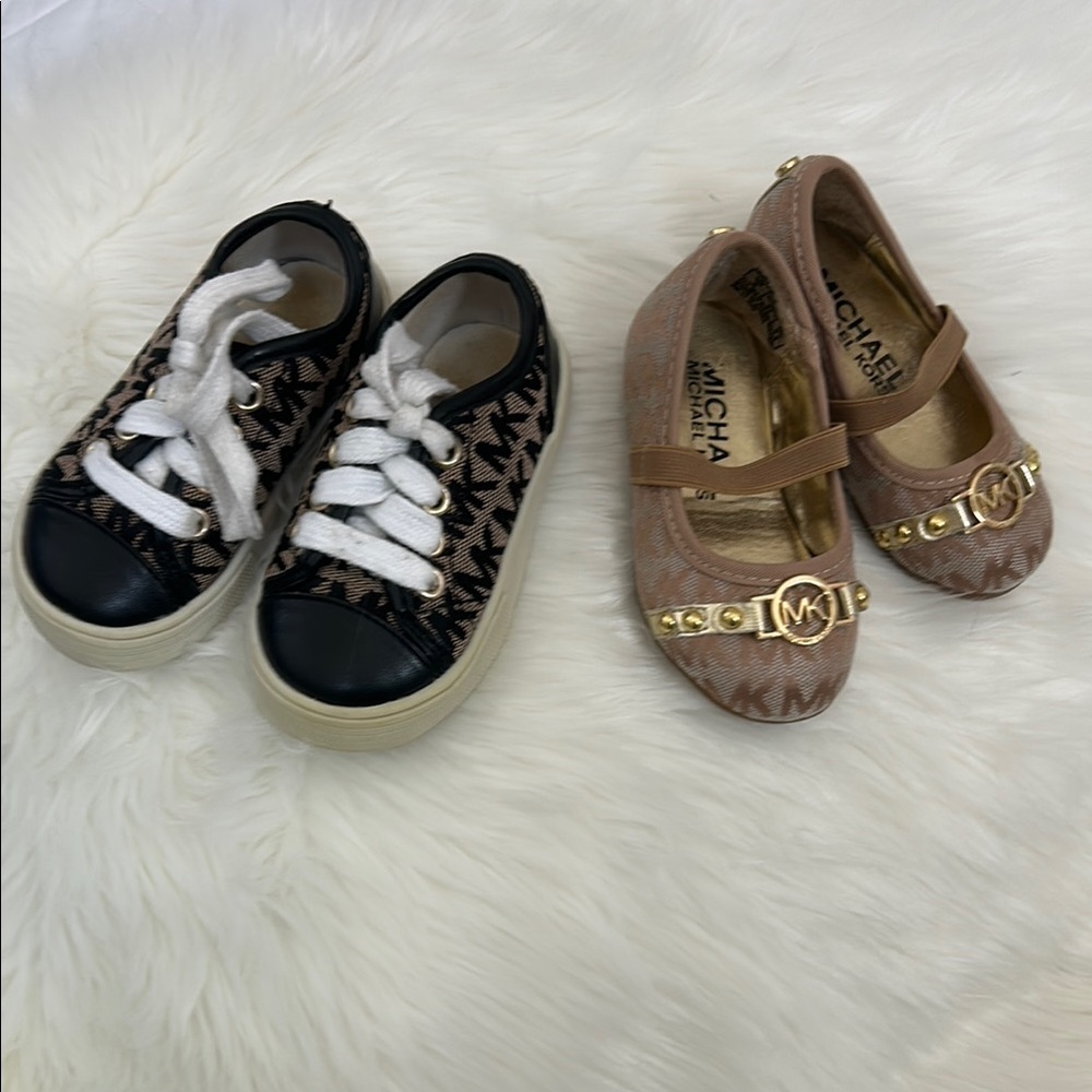 Two pairs of Michael Kors Toddlers Shoes Dress & Casual
